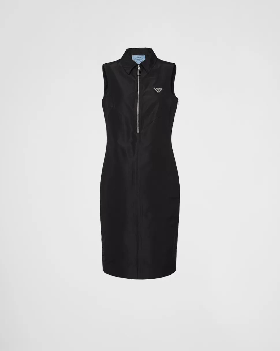 Prada Vestido De Faya^Mujer VESTIDOS