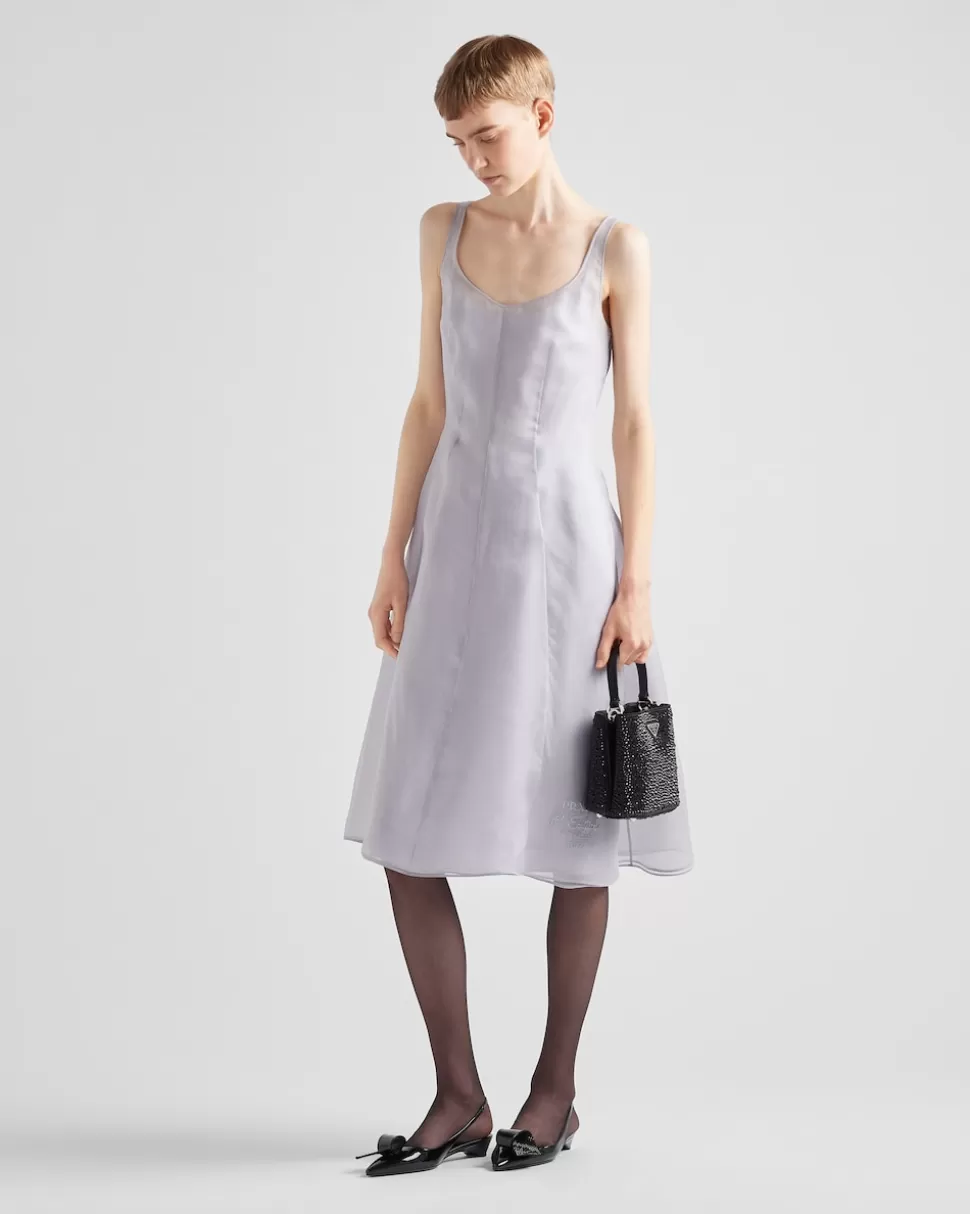 Prada Vestido De Organza Re-edition 1995^Mujer VESTIDOS