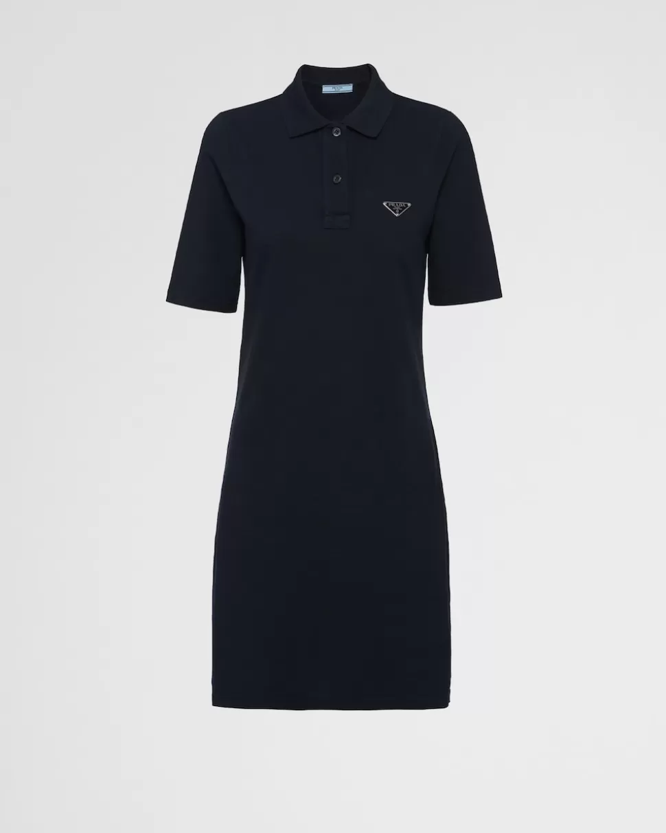 Prada Vestido De Piqué^Mujer VESTIDOS