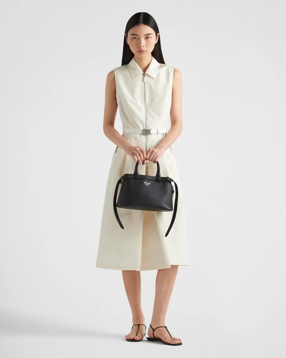 Prada Vestido Midi De Faya^Mujer VESTIDOS