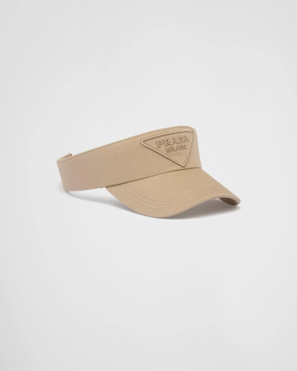 Prada Visera De Dril^Hombre SOMBREROS Y GUANTES