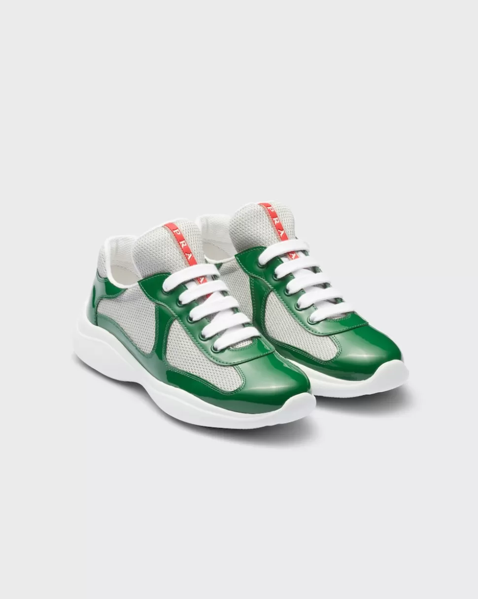 Prada Zapatillas De Tejido Biker America's Cup^Mujer ZAPATOS | ZAPATILLAS DEPORTIVAS
