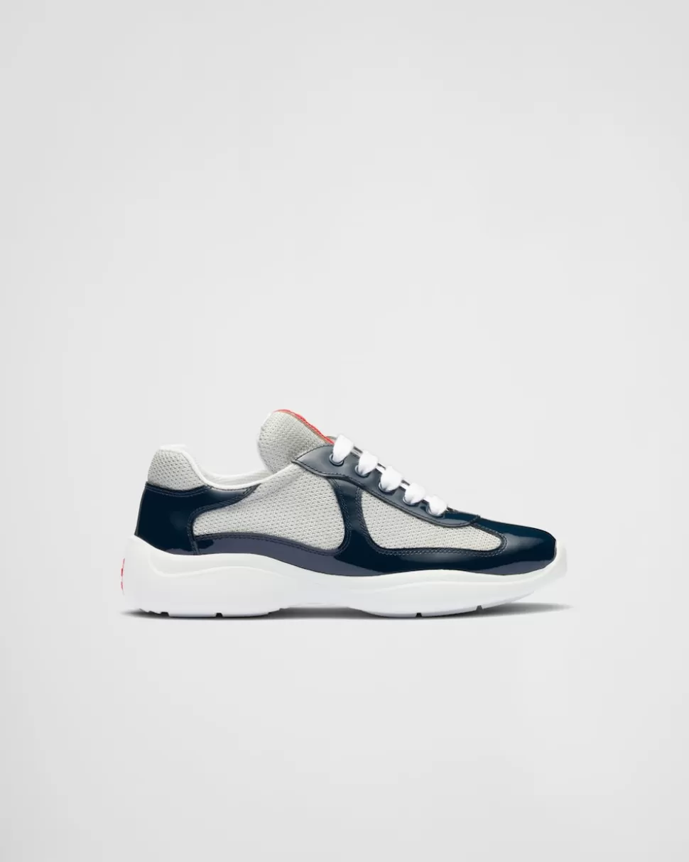 Prada Zapatillas De Tejido Biker America's Cup^Mujer ZAPATILLAS DEPORTIVAS