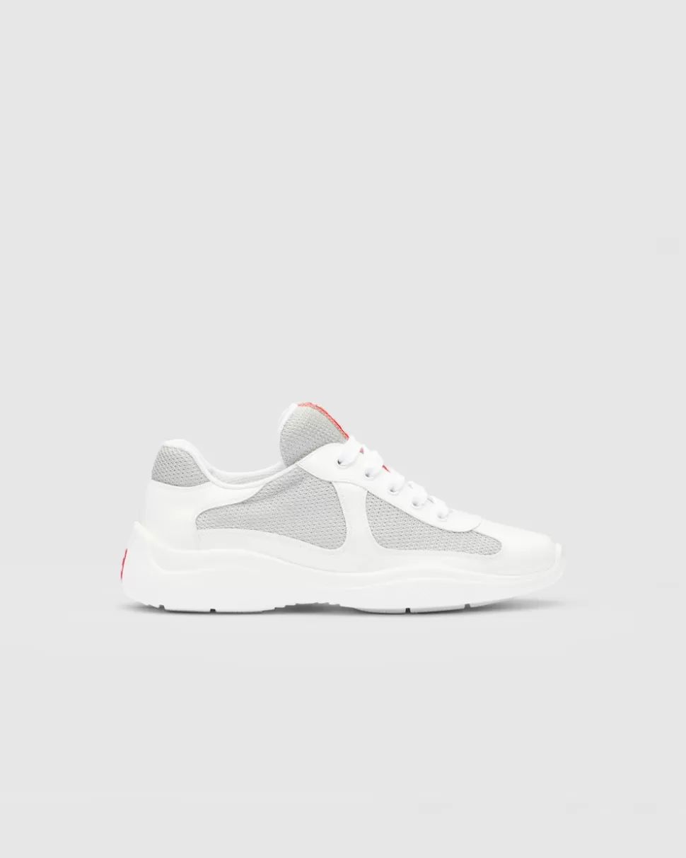 Prada Zapatillas De Tejido Biker America's Cup^Mujer ZAPATILLAS DEPORTIVAS