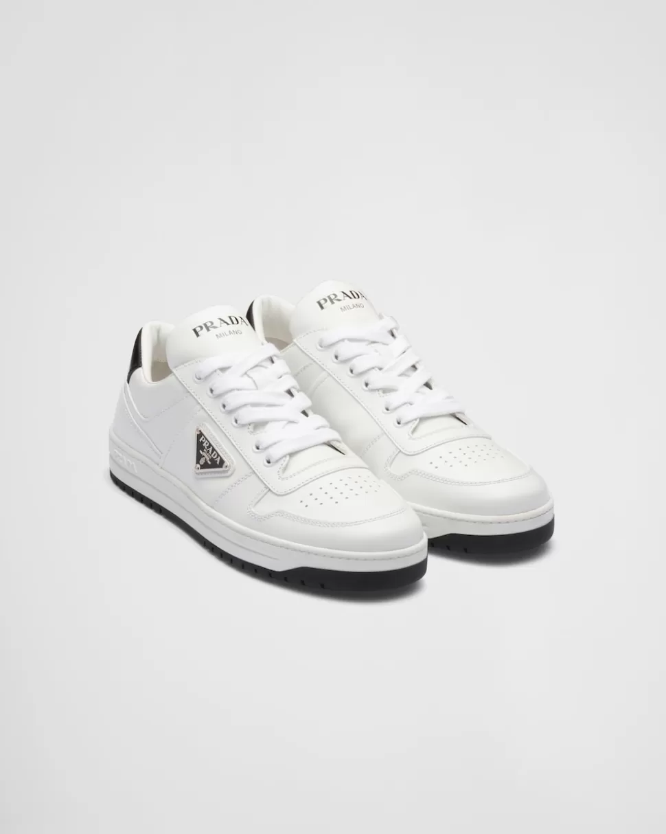 Prada Zapatillas Downtown De Piel^Mujer ZAPATILLAS DEPORTIVAS