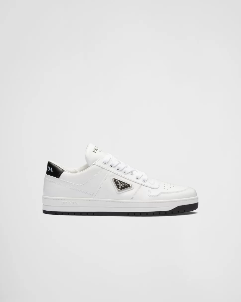 Prada Zapatillas Downtown De Piel^Mujer ZAPATILLAS DEPORTIVAS