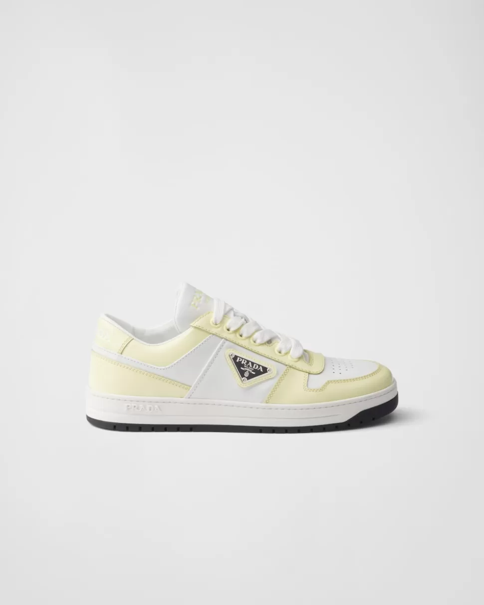 Prada Zapatillas Downtown De Piel^Mujer ZAPATILLAS DEPORTIVAS