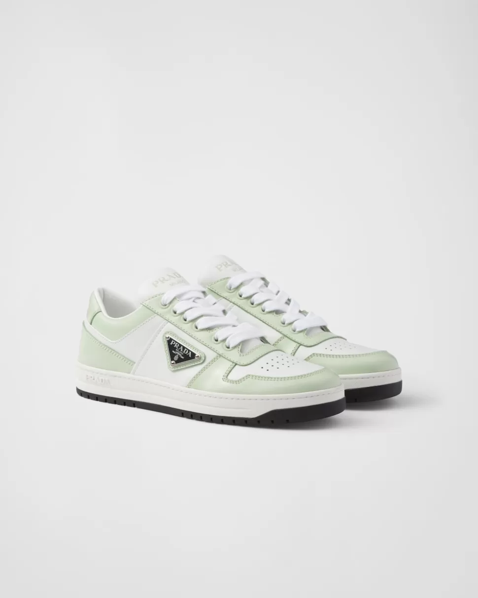 Prada Zapatillas Downtown De Piel^Mujer ZAPATILLAS DEPORTIVAS