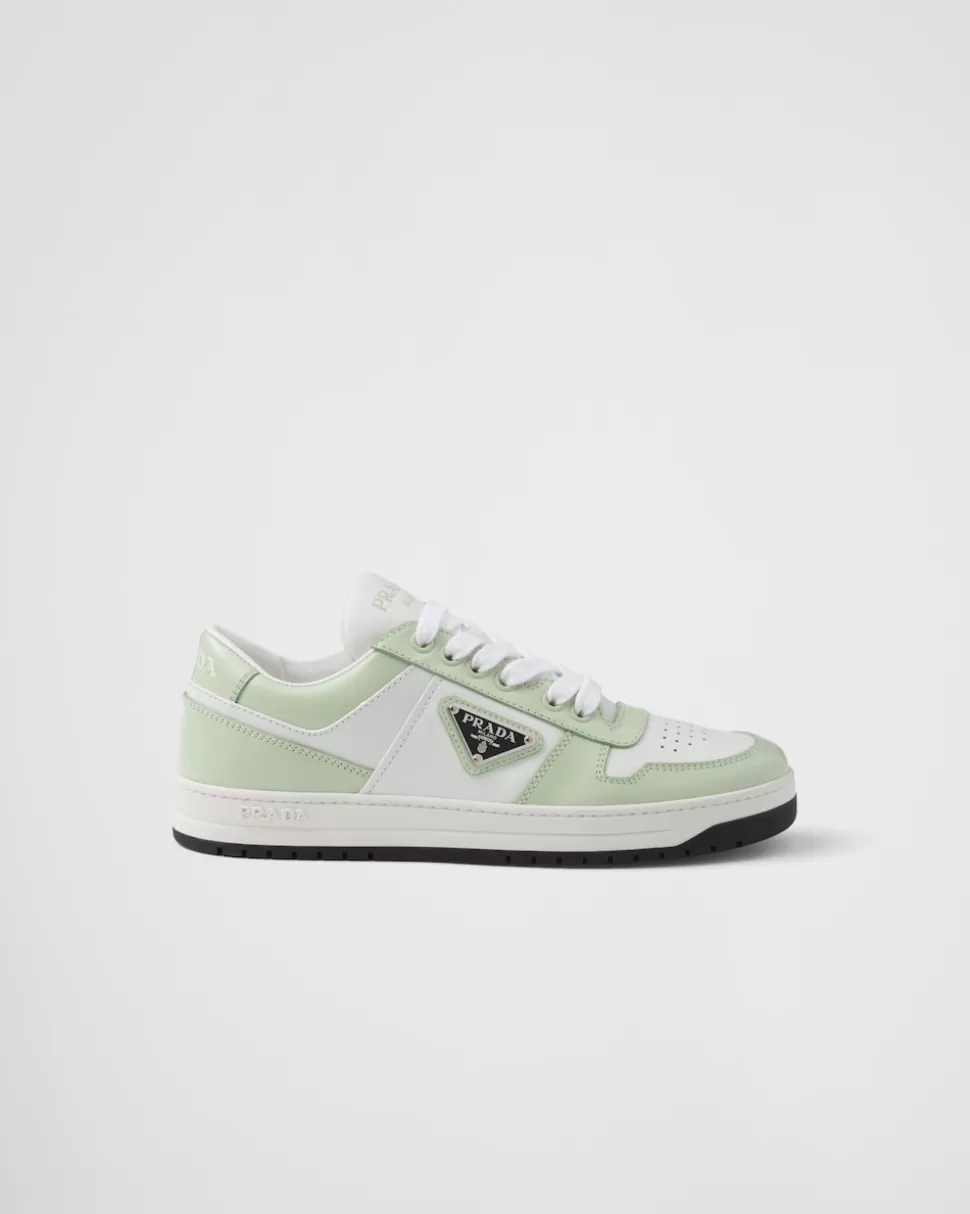 Prada Zapatillas Downtown De Piel^Mujer ZAPATILLAS DEPORTIVAS