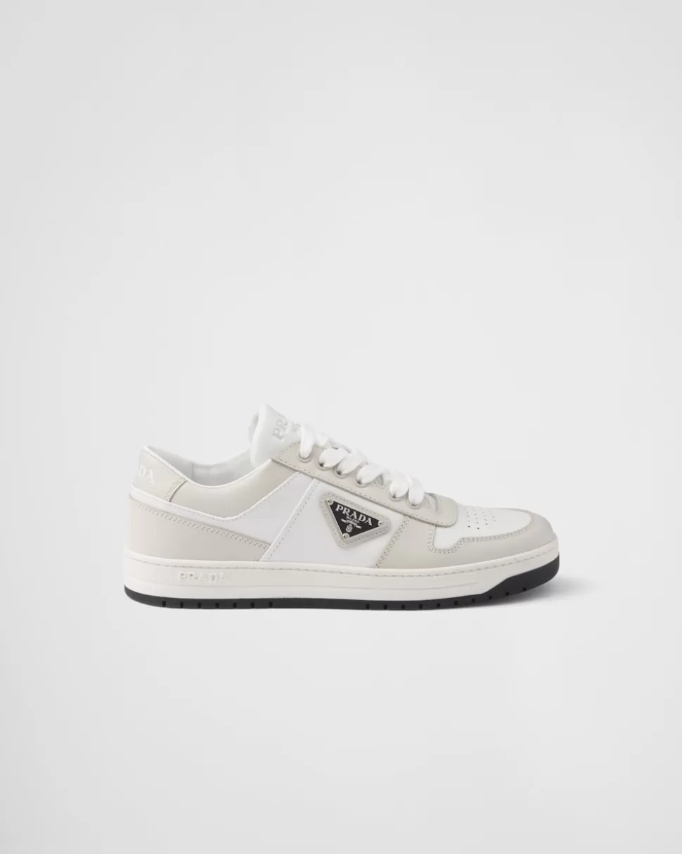 Prada Zapatillas Downtown De Piel^Mujer ZAPATILLAS DEPORTIVAS