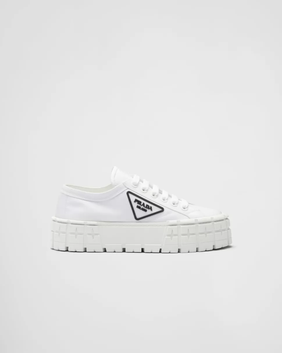 Prada Zapatillas En Gabardina Double Wheel De Re-nylon^Mujer COLECCIÓN FEMENINA | ZAPATILLAS DEPORTIVAS