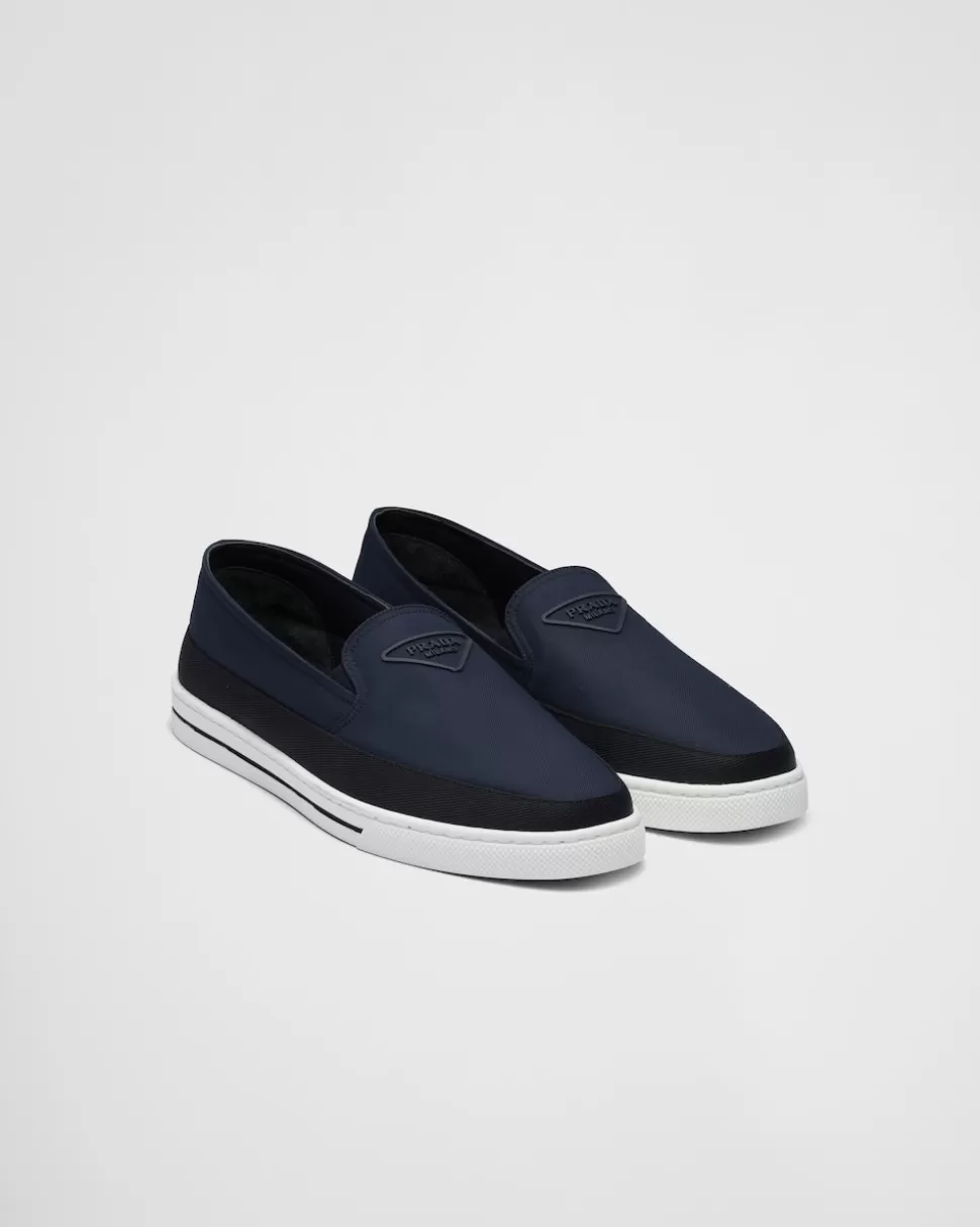 Prada Zapatillas Sin Cordones De Re-nylon^Hombre COLECCIÓN MASCULINA | MOCASINES
